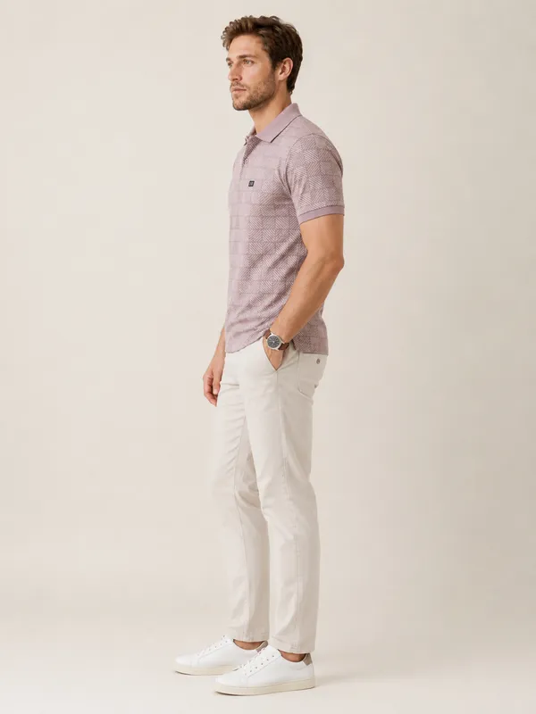 Mauve_Pulse_Grid_Textured_Polo_T-Shirt_For_Men