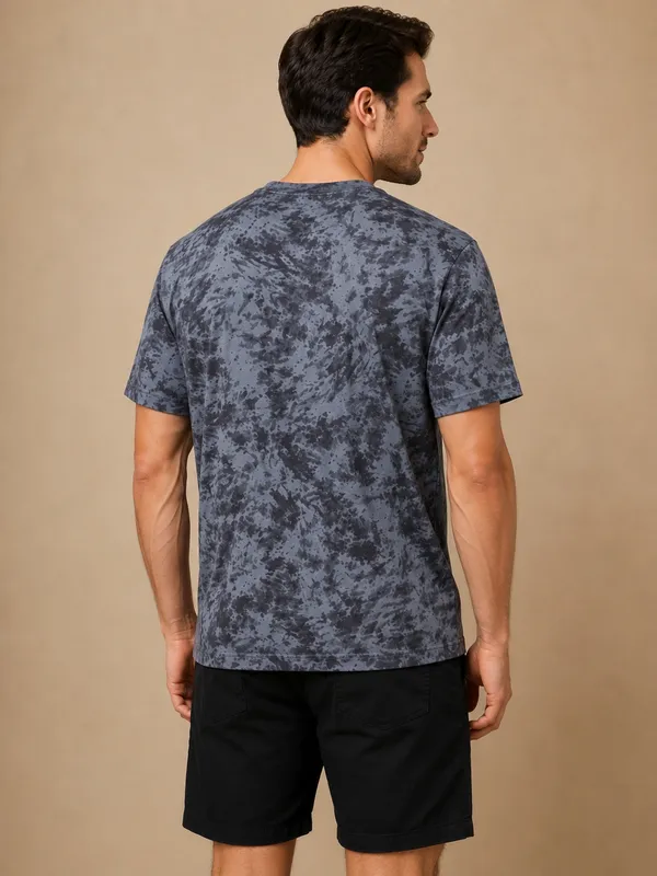 Space_Blue_Tie-Dye_Oversized_T-Shirt_For_Men