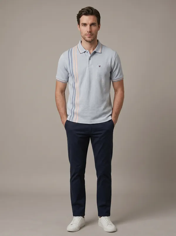 Baby_Blue_Edge_Line_Weave_Striped_Polo_T-Shirt_For_Men