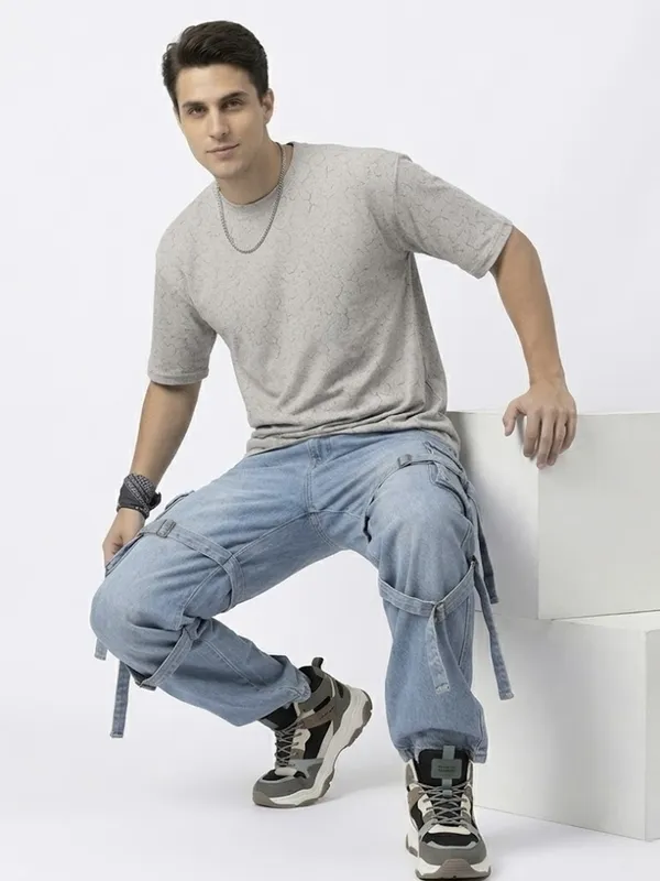 Grey_Marble_Vein_Oversized_Round_Neck_T-Shirt_For_Men