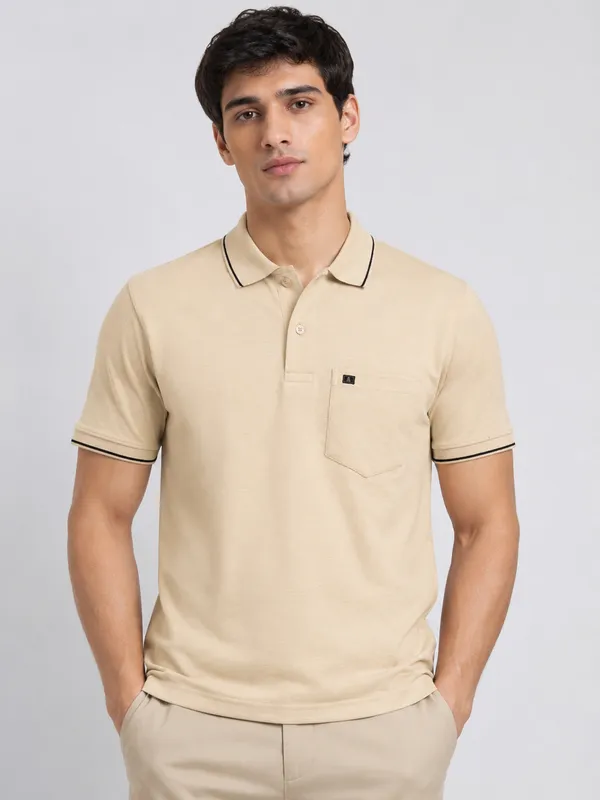Beige_Roman_Knit_Tipped_Polo_T-Shirt