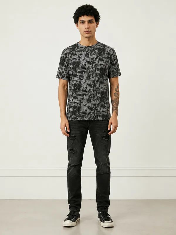 Ash_Grey_Tie-Dye_Oversized_T-Shirt_For_Men