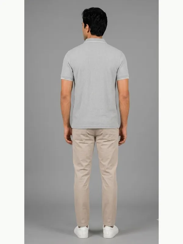 Light_Grey_Cotton_Jacquard_Tipped_Polo_T-Shirt_For_Men