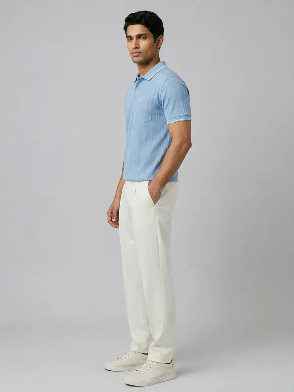 Sky_Blue_Cotton_Jacquard_Tipped_Polo_T-Shirt_For_Men