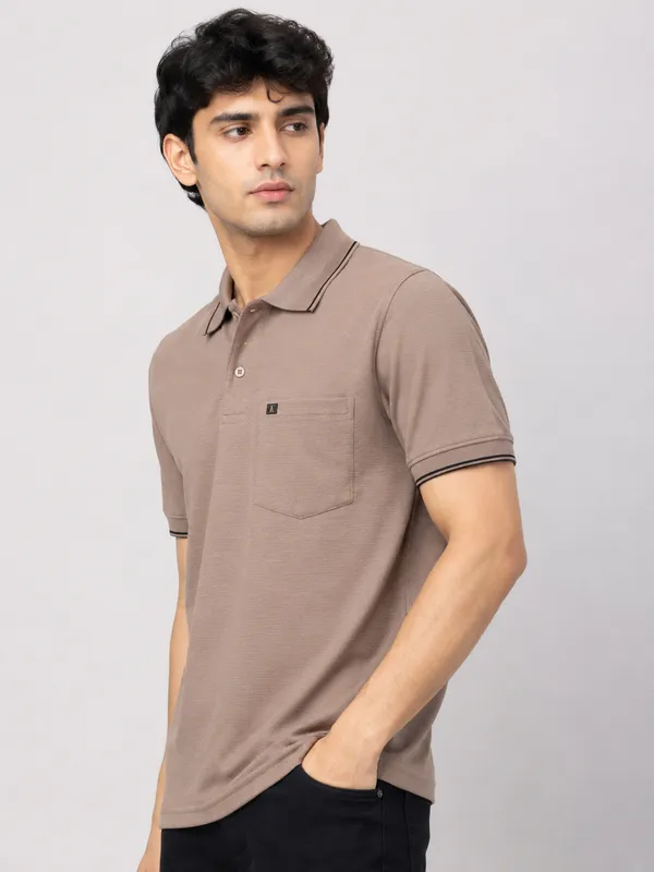 Brown_Roman_Knit_Tipped_Polo_T-Shirt