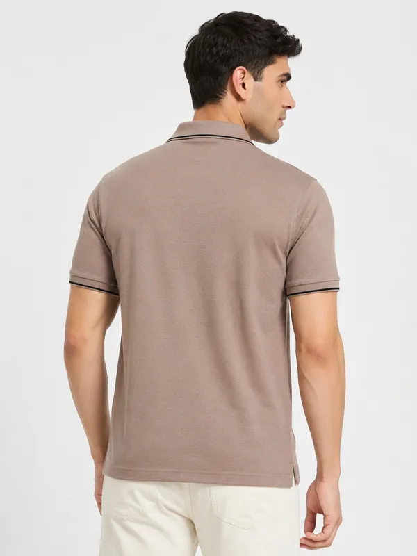Brown_Roman_Knit_Tipped_Polo_T-Shirt