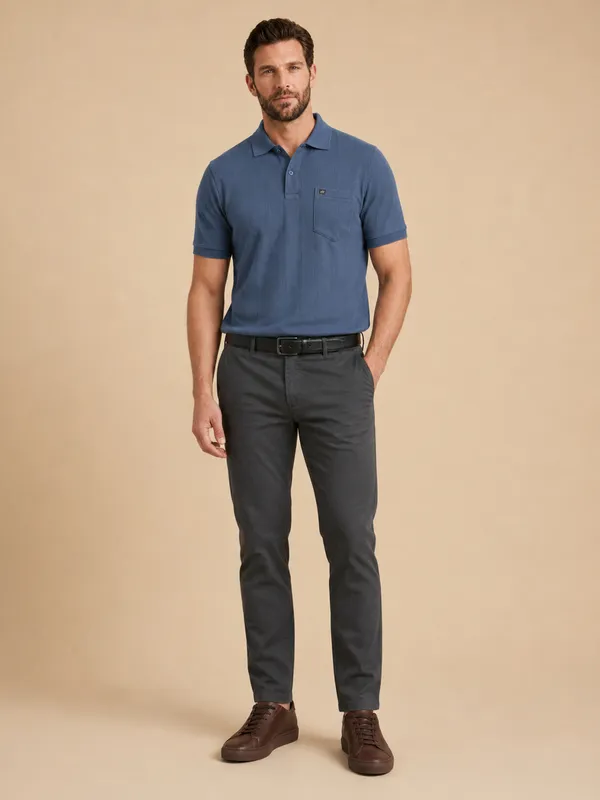 Blue_Selection_Knit_Collar_T-Shirt_For_Men