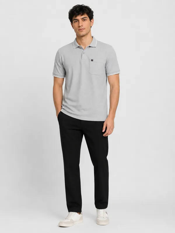 Grey_Roman_Knit_Tipped_Polo_T-Shirt