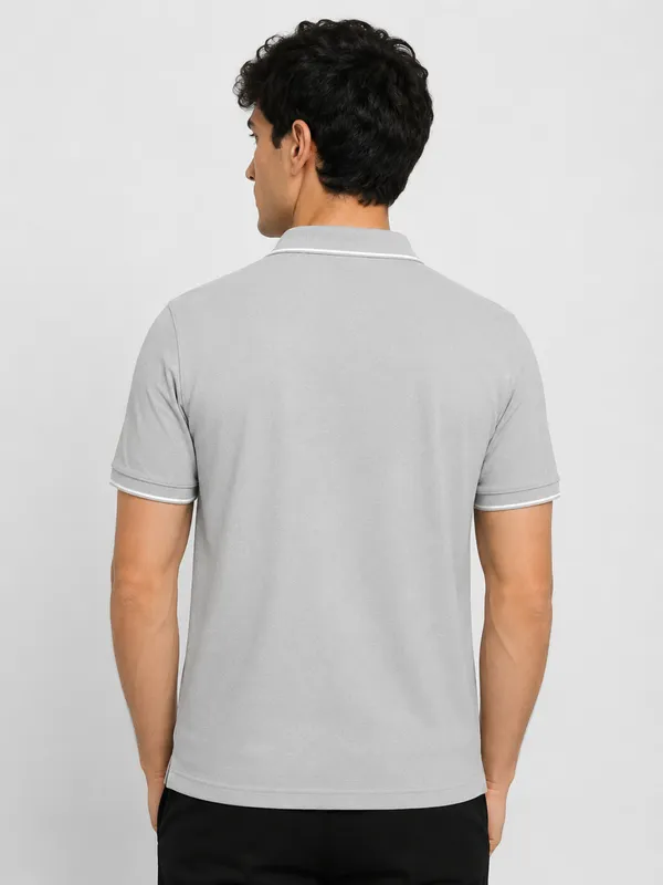 Grey_Roman_Knit_Tipped_Polo_T-Shirt