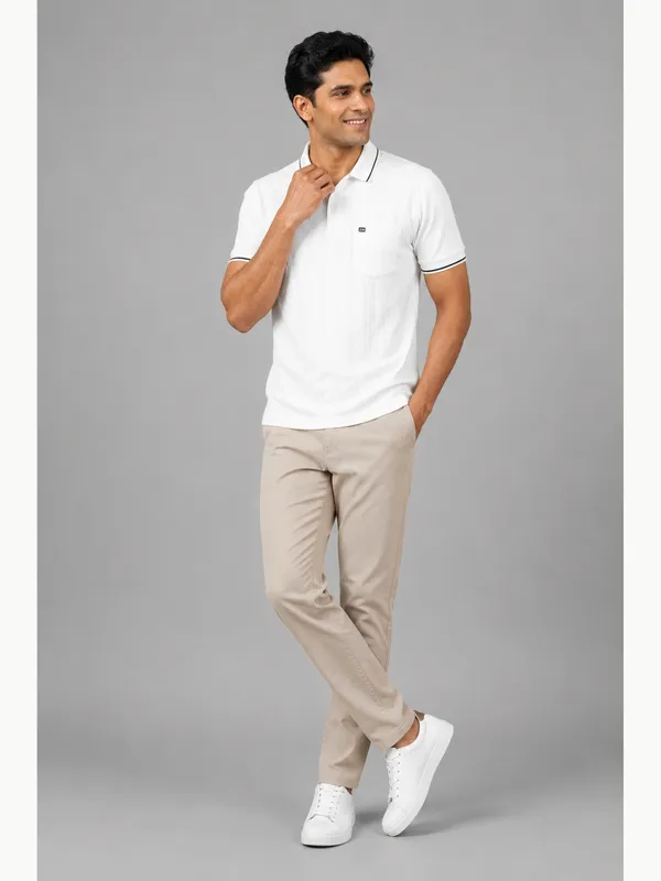 White_Cotton_Jacquard_Tipped_Polo_T-Shirt_For_Men