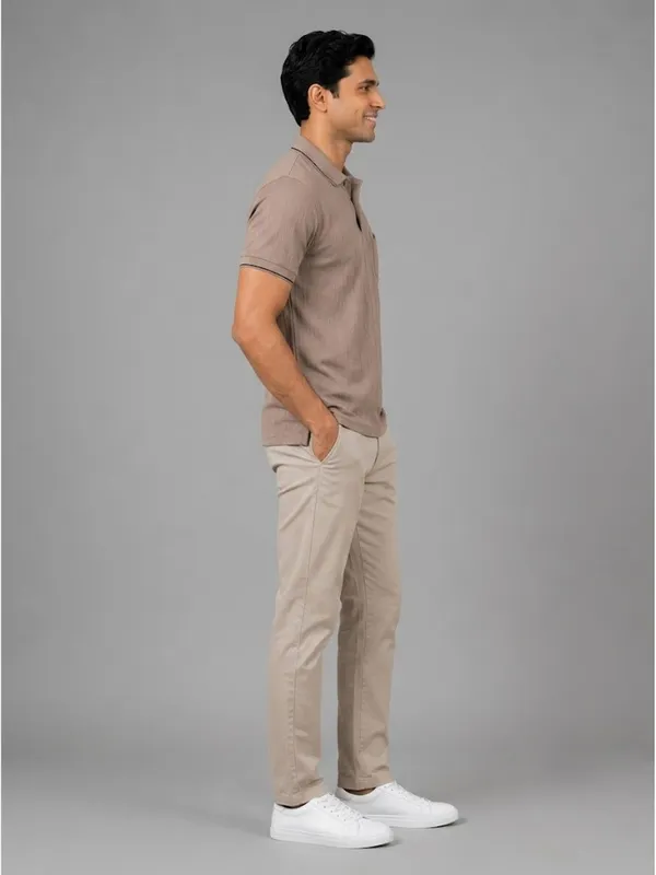 Ash_Brown_Cotton_Jacquard_Tipped_Polo_T-Shirt_For_Men