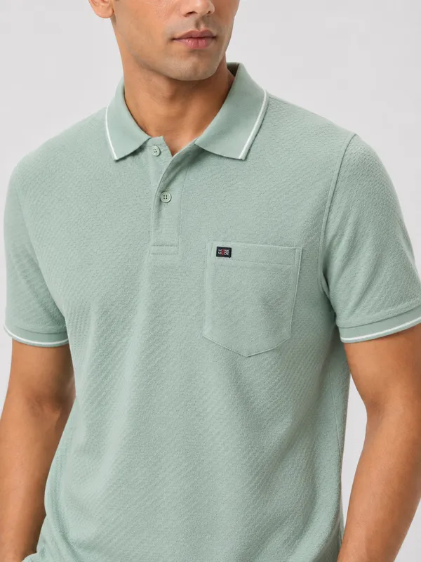 Sea_Green_Roman_Knit_Tipped_Polo_T-Shirt
