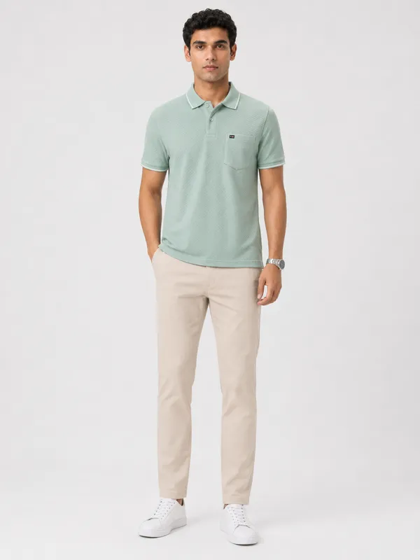 Sea_Green_Roman_Knit_Tipped_Polo_T-Shirt
