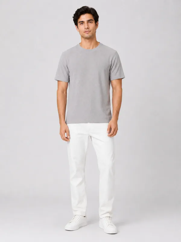 Grey_Diamond_Jacquard_Round_Neck_T-Shirt