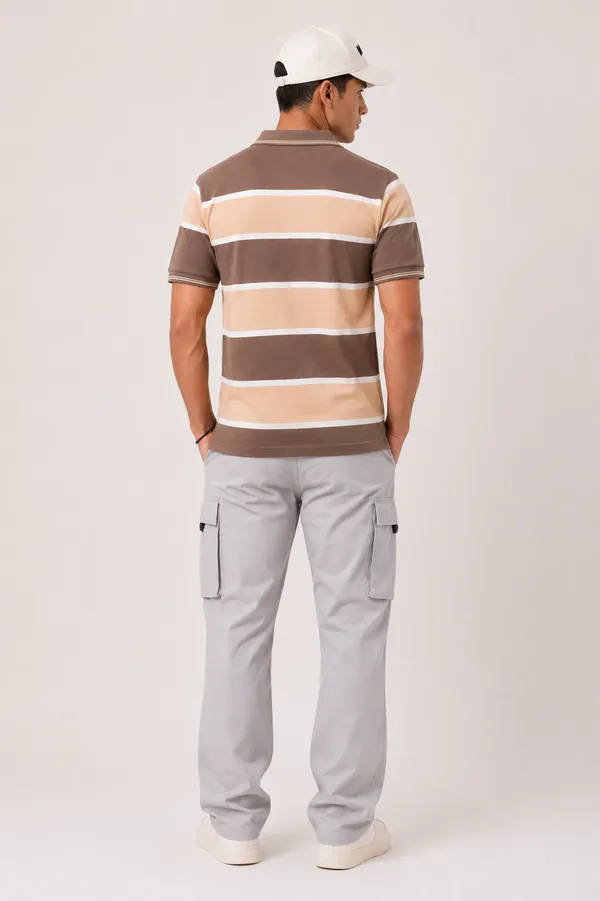 Brown_Multi_Striped_Polo_T-Shirt_For_Men