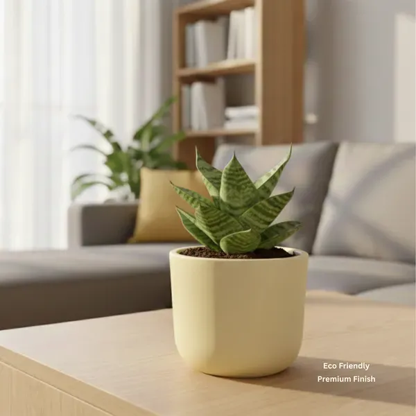 Earthtone_Premium_Handmade_Terracotta_Planter_Yellow