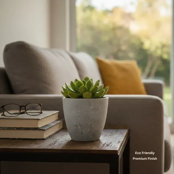 Handmade_Terracotta_Stone_Finish_Indoor_Planter_Graystone