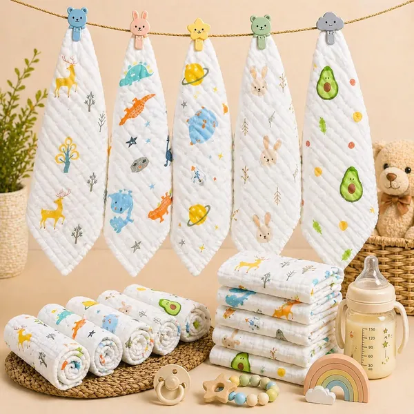 Muslin_Baby_Napkins_for_New_Born_Combo_Pack_of_5_(Print_may_Vary)_|_Baby_Wash_Cloth_|_Face_Towel_|_Handkerchief_Set_for_Kids_|_New_Born_Essentials_|_Muslin_Hanky_25_*_25cm(Pack_of_5)_Color_May_Vary