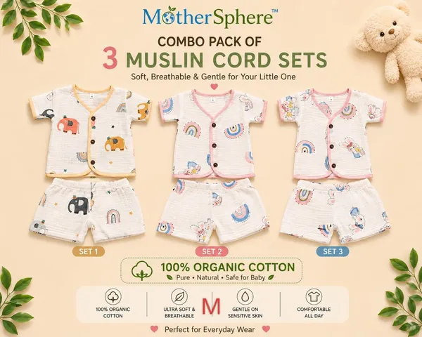 Combo_set_of_3_Kids_Muslin_Cotton_Co-Ord_Set_|_Snap_Button_Co-ord_Set_|_White_Jabla_for_Baby_Boys_&_Girls_&_Shorts_Set_|_Breathable_Fabric_|_Daily_Wear_Outfit_for_Babies
