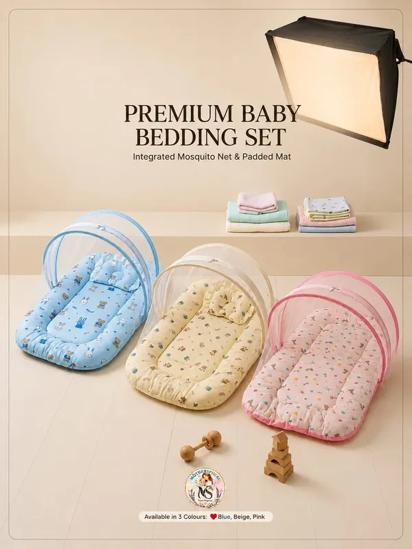 Yellow_Cotton_Premium_Sleeping_Bag_For_Babies