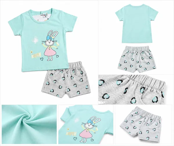 Blue_Cotton_Premium_T-Shirt_And_Shorts_Set_For_Babies