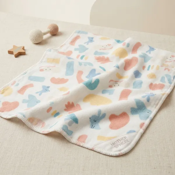 Cream_Polyester_Premium_Blanket_For_Babies