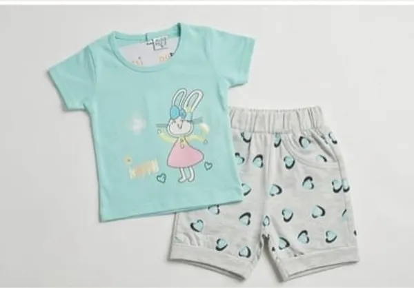 Blue_Cotton_Premium_T-Shirt_And_Shorts_Set_For_Babies