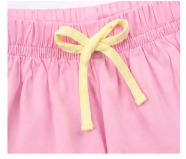 Yellow_Cotton_premium_T-Shirt_And_Shorts_Set_For_Babies_(Set_Of_2)