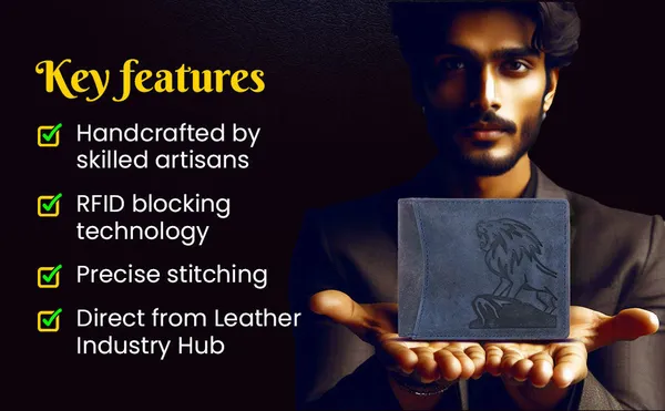 Aries_Lion_Edition_Men_Wallet_Blue