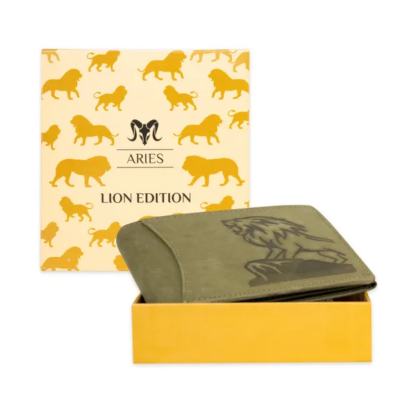 Aries_Lion_Edition_Men_Wallet_Green