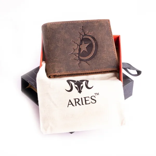 Aries_Captain_America_Edition_Men_Wallet_Tan