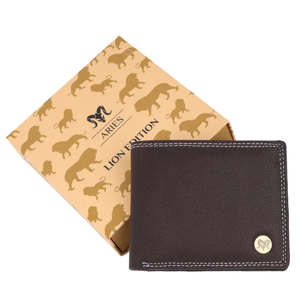 Aries_Vegan_Leather_Men_Wallet_Brown