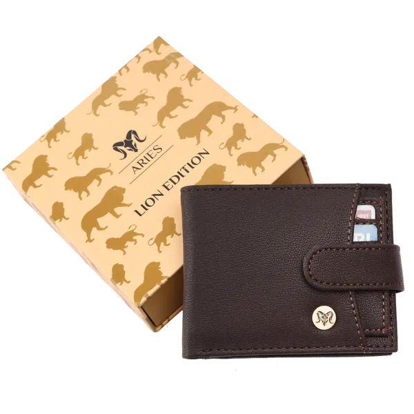 Aries_Vegan_Leather_Men_Wallet_With_Loop_Brown