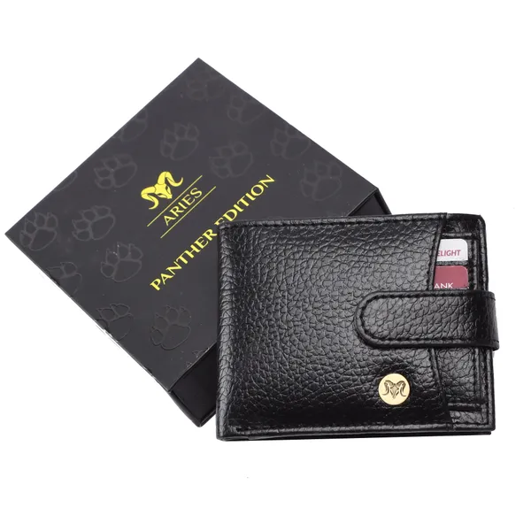 Aries_Vegan_Leather_Men_Wallet_With_Loop_Black