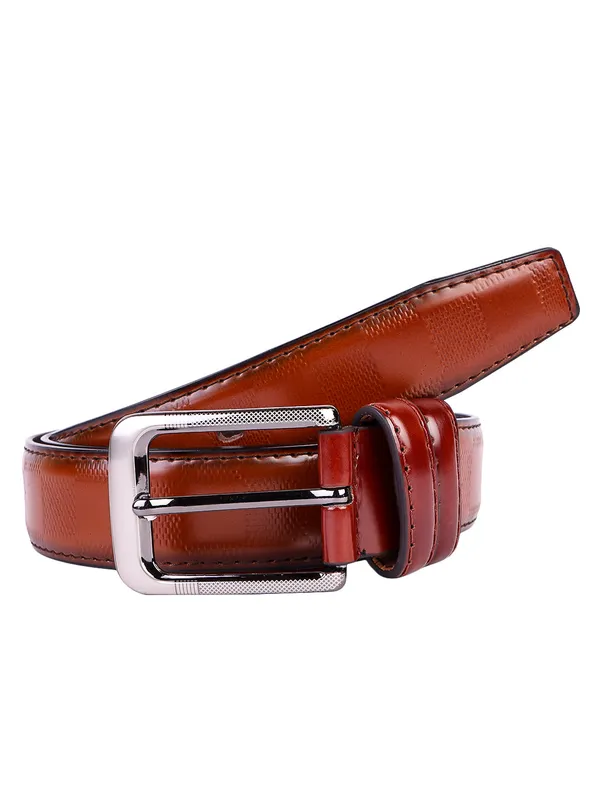 Aries_Checkmate_Belt_For_Men_Brown