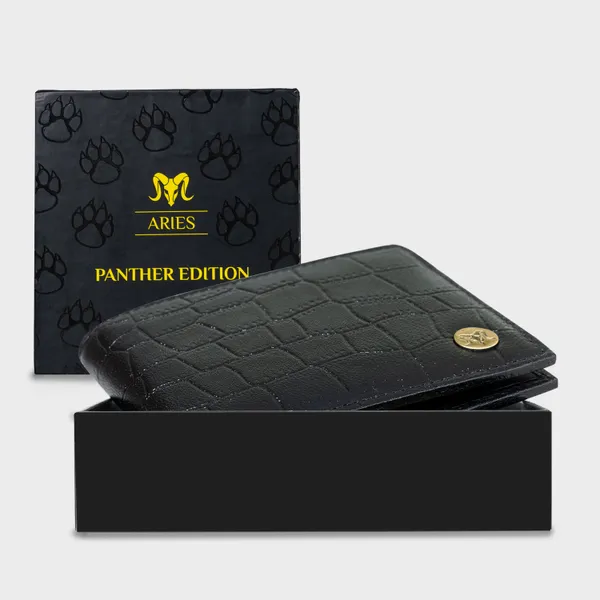 Aries_Panther_Edition_Men_Wallet_Black