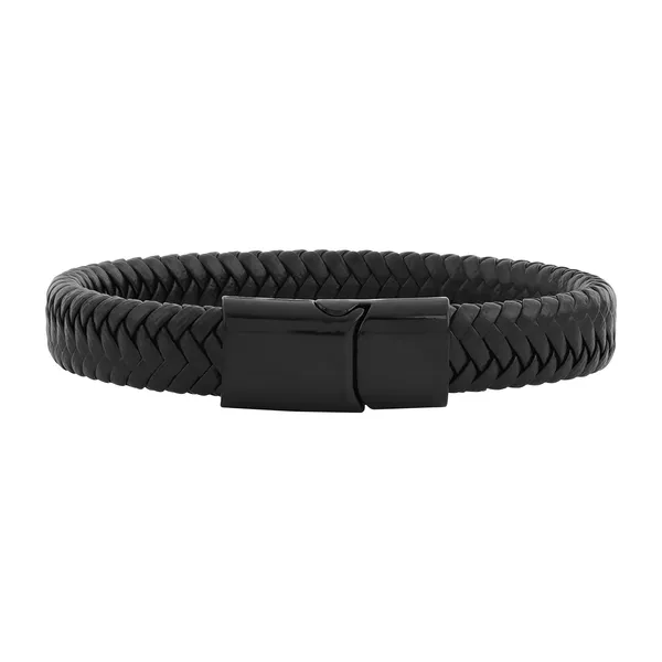 Aries_Magneto_Leather_Band_Black