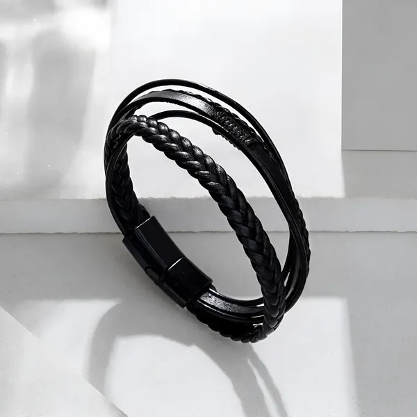 Aries_Tangleband_Magnetic_Bracelet_Black