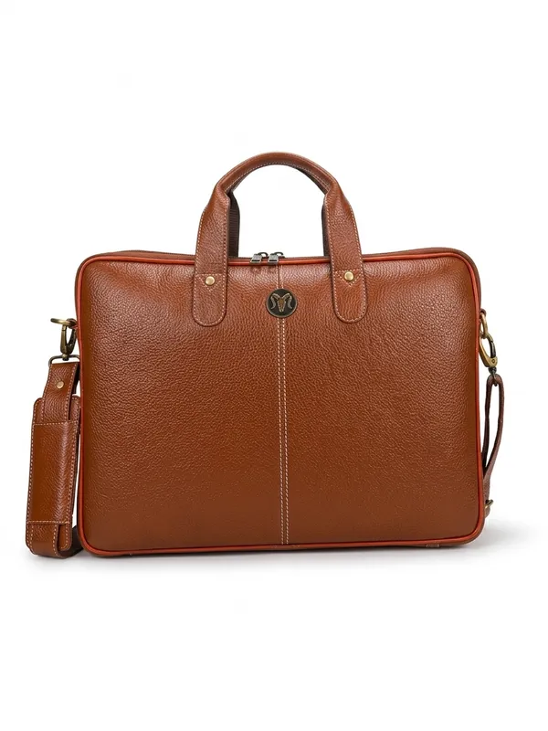 Aries_Urban_Classic_Laptop_Bag_16_Inch_Mango_Tan