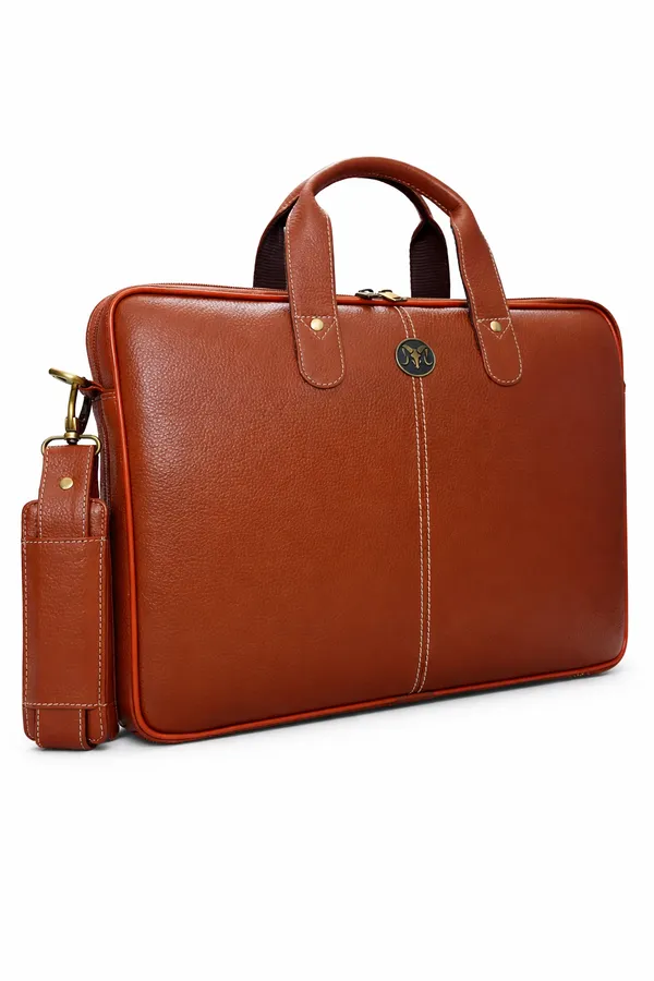 Aries_Urban_Classic_Laptop_Bag_16_Inch_Mango_Tan