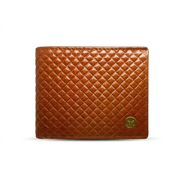 Aries_Check_Pattern_Wallet_Brown_With_Belt