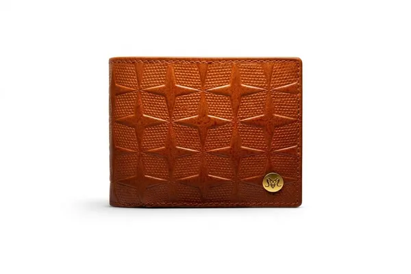 Aries_Star_Pattern_Wallet_Brown_With_Belt