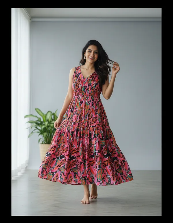 Pink_Modal_Satin_Sleeveless_Maxi_Dress_For_Women