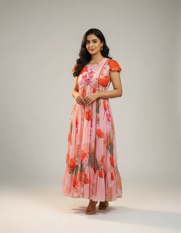 Pink_Georgette_Maxi_Dress_For_Women