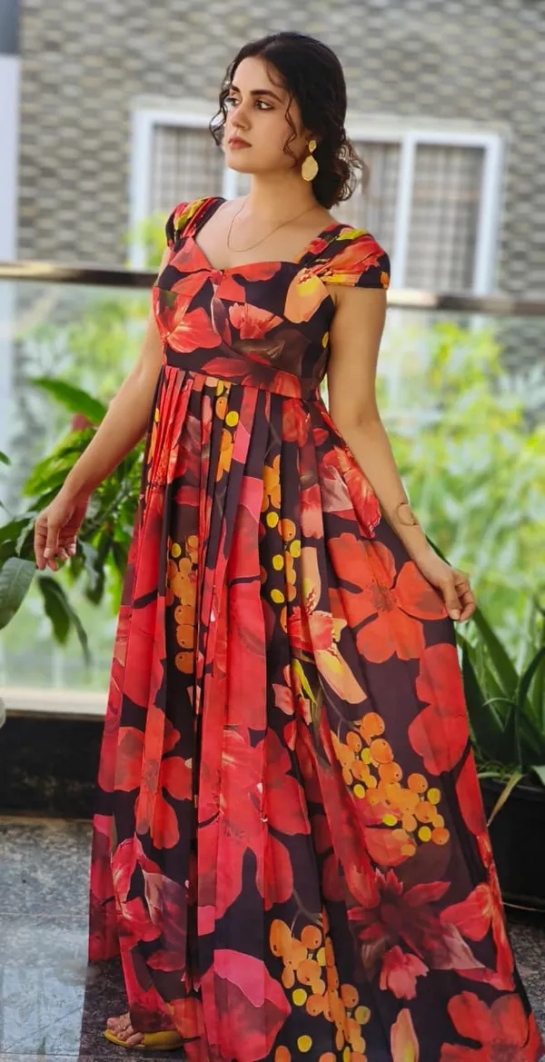 Red_Georgette_Maxi_Dress_For_Women