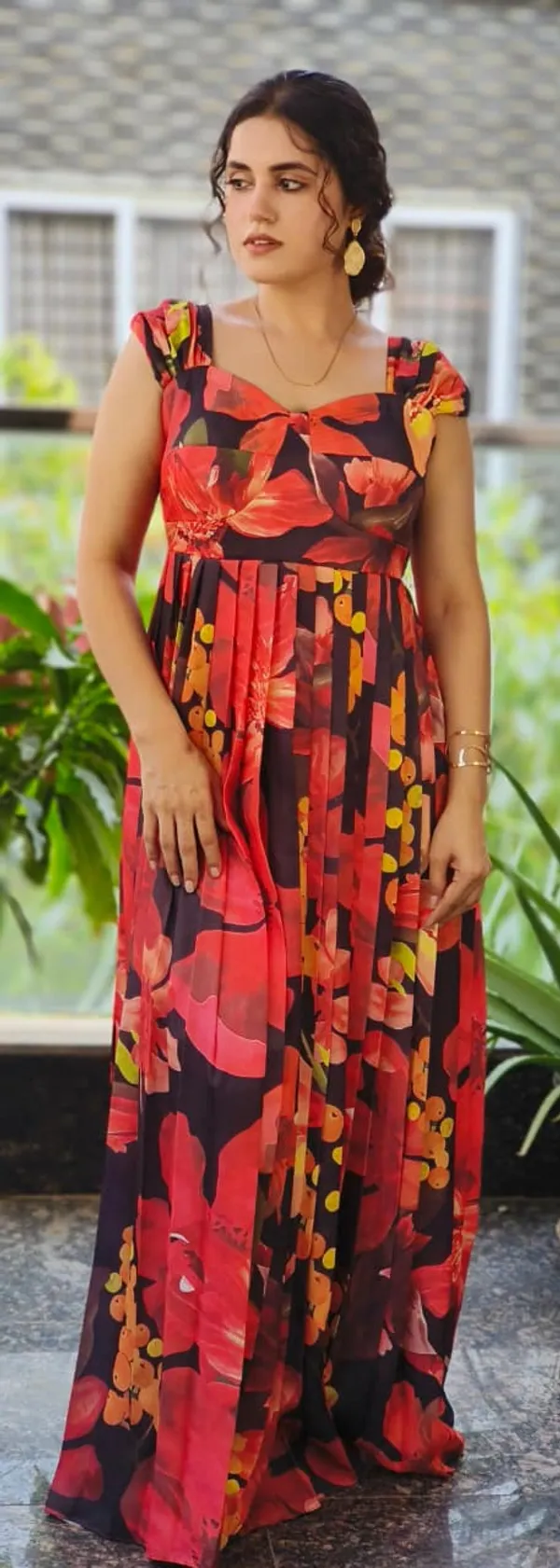 Red_Georgette_Maxi_Dress_For_Women