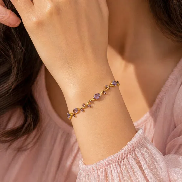 Lavender_Tulip_Bracelet