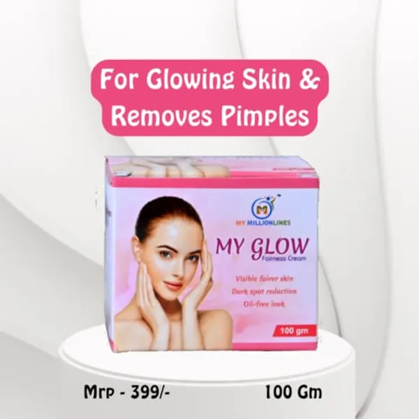 My_Glow_Kojic_Acid_Turmeric_Brightening_Face_Cream_100Gm