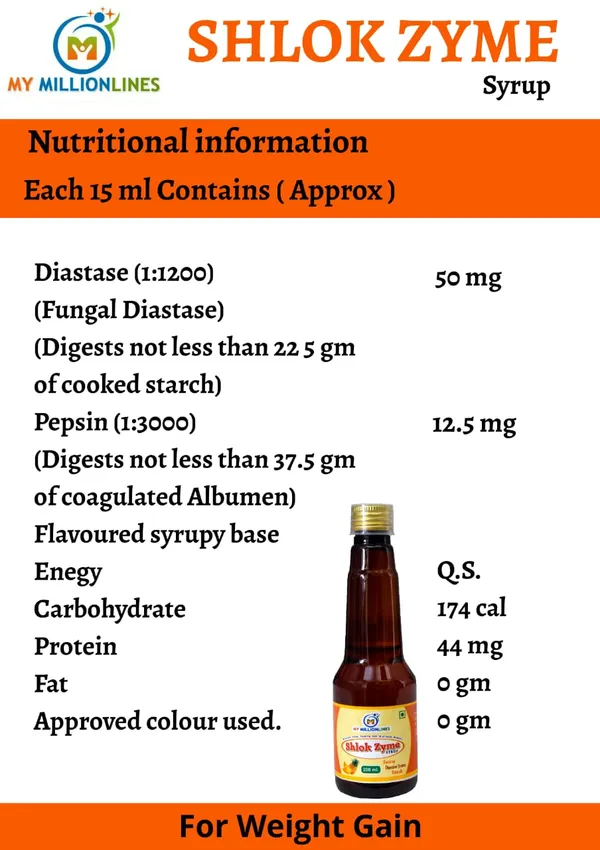 MyMillionLines_Herbs_Weight_Gain_Health_Syrup_Combo_Pack_Of_3