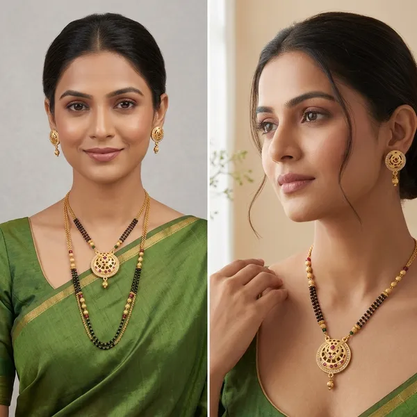 Gold_Metal_Kundan_Mangalsutra_Set_With_Earrings_For_Women